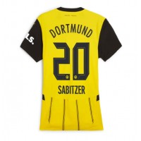 Maglie da calcio Borussia Dortmund Marcel Sabitzer #20 Prima Maglia Femminile 2024-25 Manica Corta